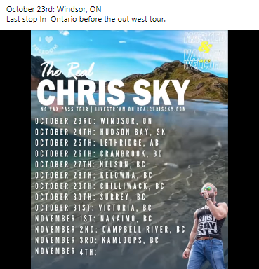 Chris Sky Oct 23 2021 Windsor